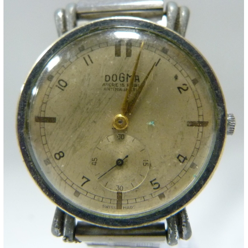 Montre Vonach Vintage - 15 Rubis - Antimagnétique - Occasion - Montre Bracelet Homme