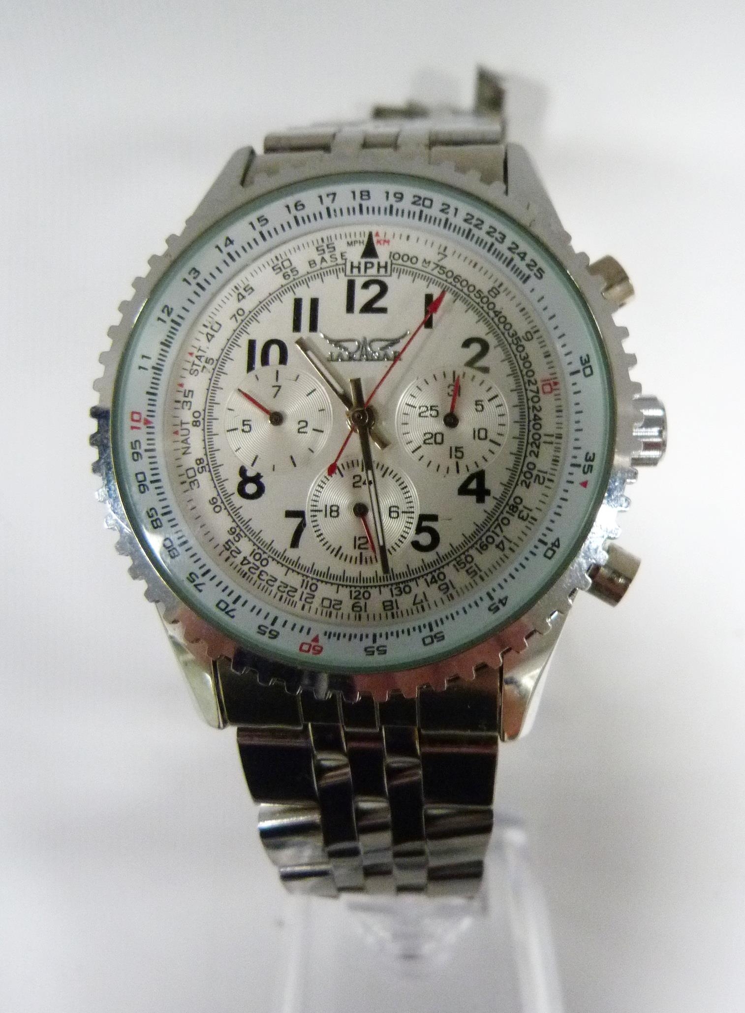 Jaragar Automatic A034 chronograph water resistant gents