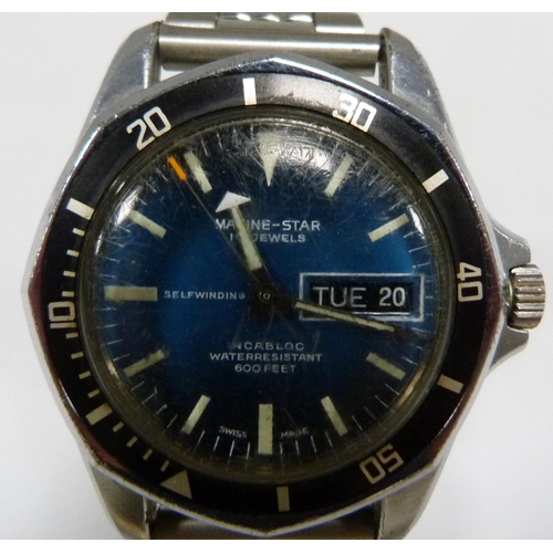 Sicura: Marine Star 17 jewels self winding incabloc water