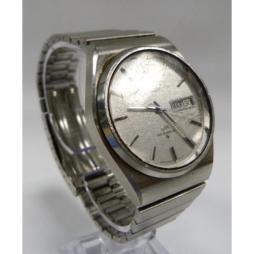 Seiko: Automatic 5606-8070 LM 23 jewels gents water resist -