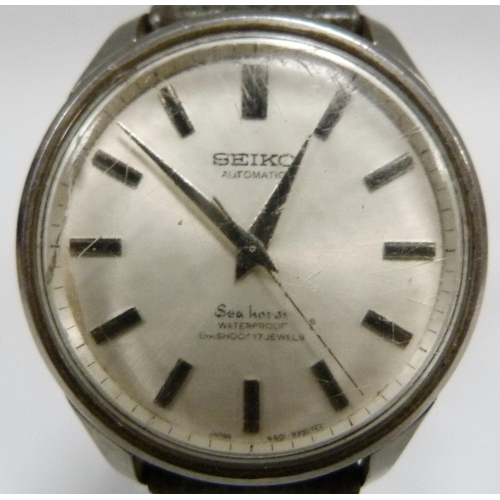 Seiko sportsmatic shop diashock 17 jewels