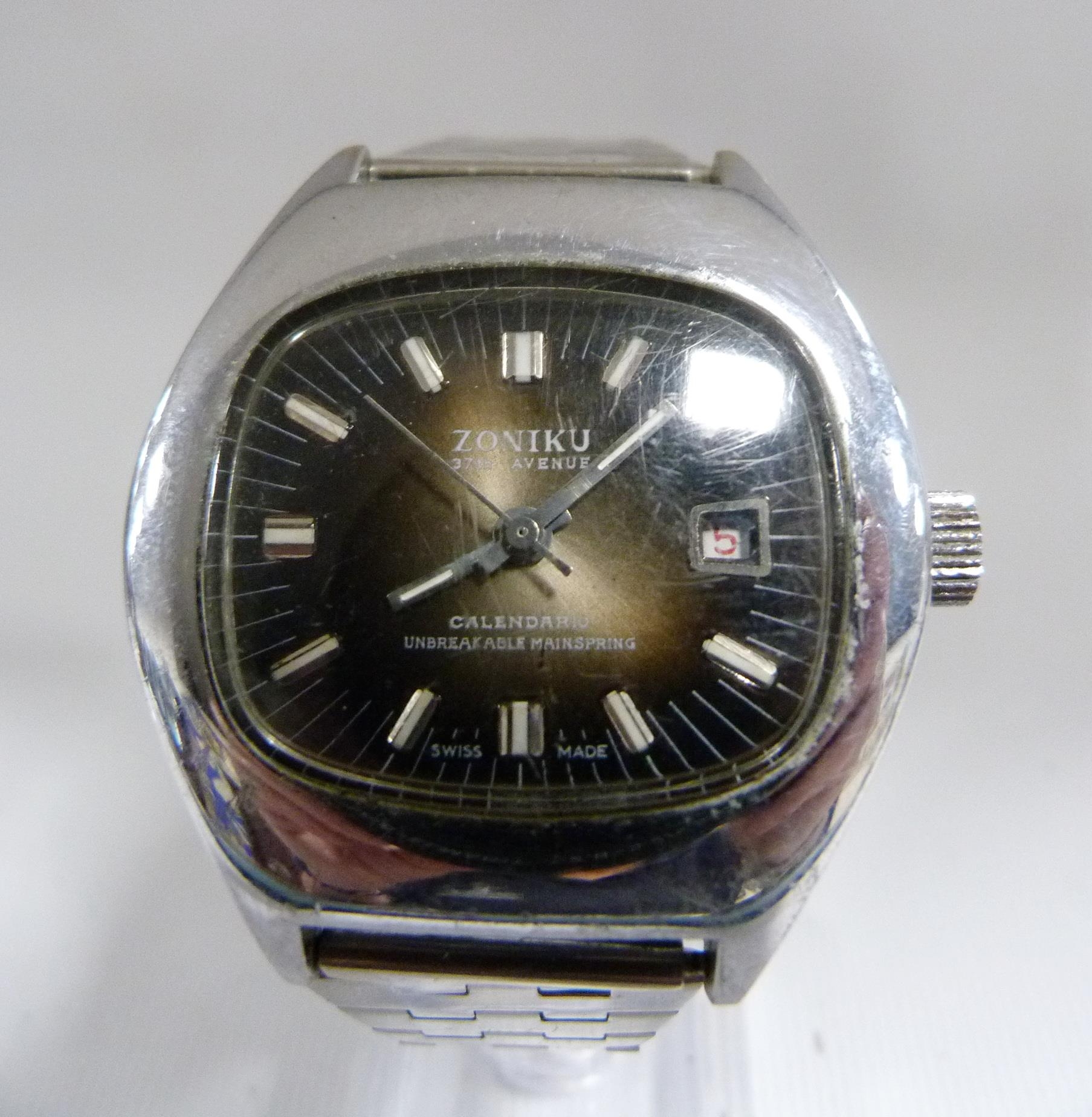 vintage an・an no.37 Zoniku: 37th Avenue calendario unbreakable mainspring manual