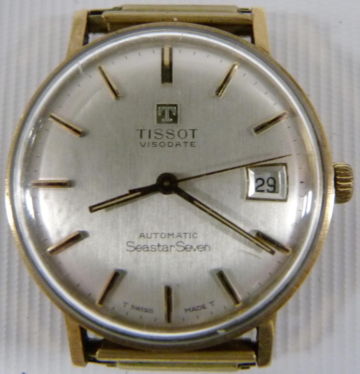 Tissot visodate automatic on sale seastar seven gold