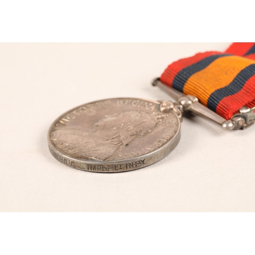 128 - Boer War South Africa Queen's medal with bar 'Relief of Ladysmith' awarded to '451 Pte. W. H. Sheare... 