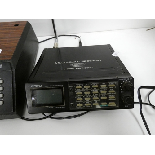 117 - Realistic programmable scanner and Yupiteru multi band receiver.