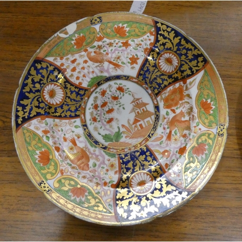 20 - Satsuma charger and another Imari (2)