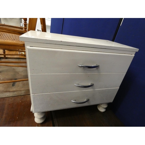 430 - Small painted set of drawers.