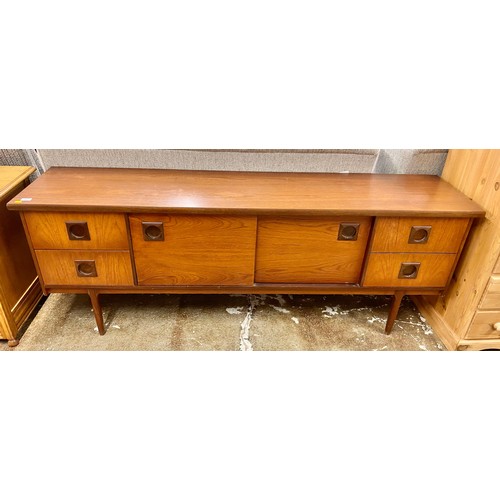 582 - Teak sideboard 198cm accross