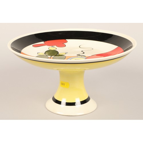 275A - Old Ellgreable pottery Lorna Bailey range cake stand