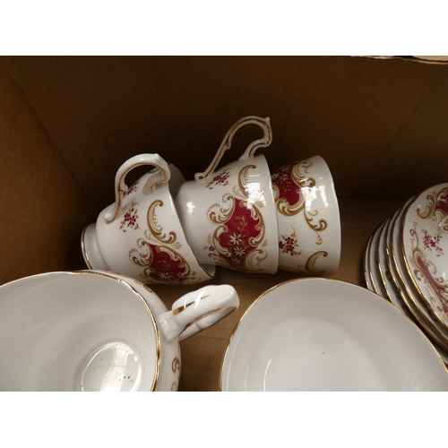 130 - Paragon Majestic tea set.