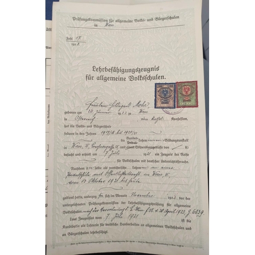 202 - German Third Reich. Folder of ephemera to include a Katholisches Feldgefangbuch (catholic field hymn... 