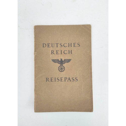 202 - German Third Reich. Folder of ephemera to include a Katholisches Feldgefangbuch (catholic field hymn... 