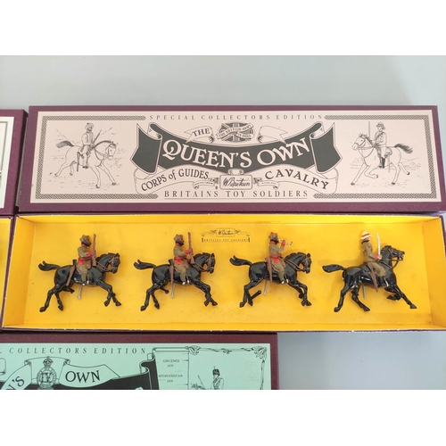 85 - Britains Special Collectors Edition toy soldiers to include The Queen's Own 4th Hussars 8811, The Qu... 