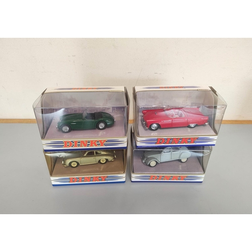 35 - Matchbox. The Dinky Collection twenty boxed model vehicles to include 1956 Chevrolet Corvette DY23, ... 