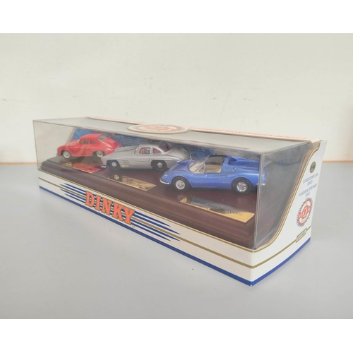 37 - Matchbox. The Dinky Collection seventeen boxed model vehicles to include 1968 Jaguar E Type DY18, 19... 