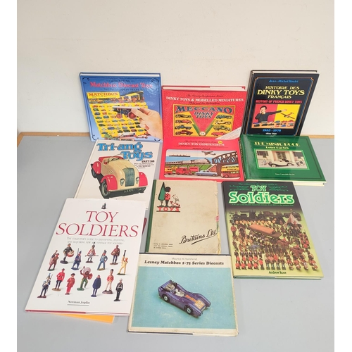 98 - Model Toy books to include Dinky Toys And Modelled Miniatures M and S Richardson, Collecting Matchbo... 