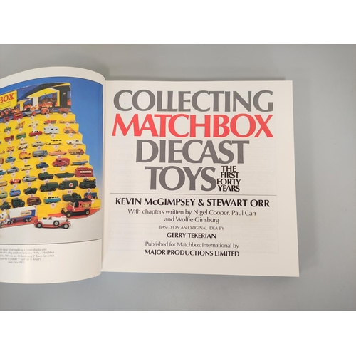 98 - Model Toy books to include Dinky Toys And Modelled Miniatures M and S Richardson, Collecting Matchbo... 