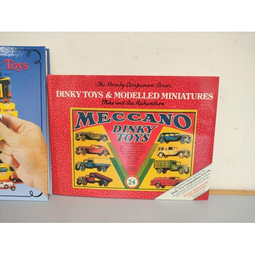 98 - Model Toy books to include Dinky Toys And Modelled Miniatures M and S Richardson, Collecting Matchbo... 