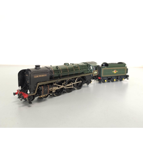 100 - DJH. 00 gauge kit built B.R Standard Class 6 4-6-2 Clan Macgregor locomotive and tender K78. Complet... 