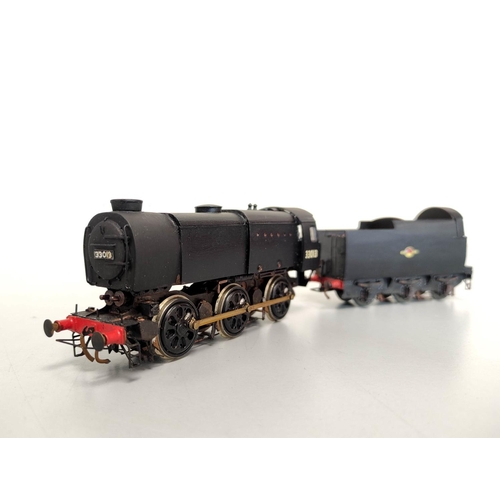 101 - South Eastern Finecast. 00 Gauge kitbuilt B.R SR Q1 Class Locomotive and Tender, finished in black 3... 