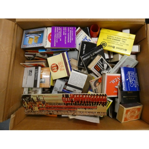 199 - Box of collectable matchboxes.