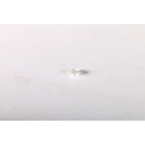 153 - 1.05 carat diamond, laboratory grown by Skydiamond, round brilliant, colour H, clarity WS 1, with or... 