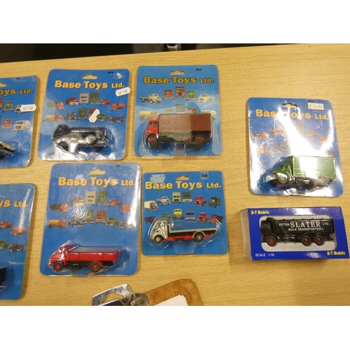 224 - Various base toys lorries 1.76 – die cast.