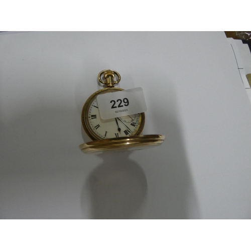 229 - Gents hunter pocket watch