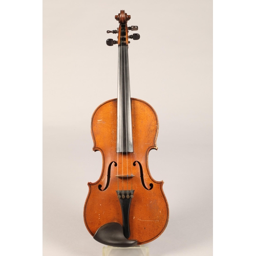 381 - French Violin by Ch J B Collin-Mezin, 1899, labelled Ch J B Collin Mezin, Luthier A Paris, Rue de Fa... 