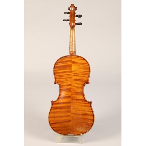 381 - French Violin by Ch J B Collin-Mezin, 1899, labelled Ch J B Collin Mezin, Luthier A Paris, Rue de Fa... 