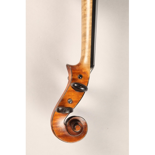 381 - French Violin by Ch J B Collin-Mezin, 1899, labelled Ch J B Collin Mezin, Luthier A Paris, Rue de Fa... 