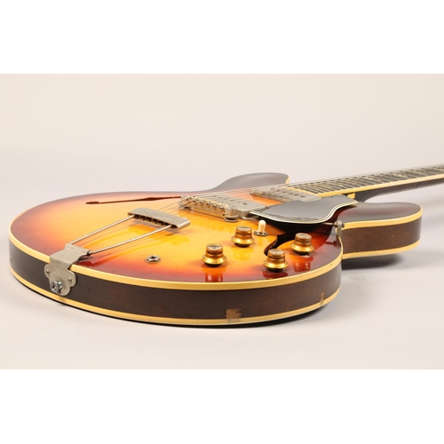 393 - Gibson ES330TD Guitar, 1964. Labelled Style ES330TD, Gibson Guitar, Number 174718 and stamped 174718... 