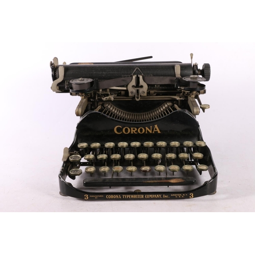 108 - Corona typewriter. 