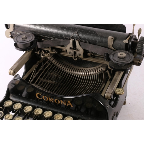 108 - Corona typewriter. 