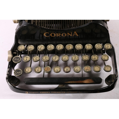 108 - Corona typewriter. 