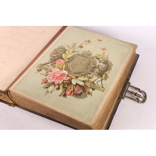 341 - Victorian photograph album.