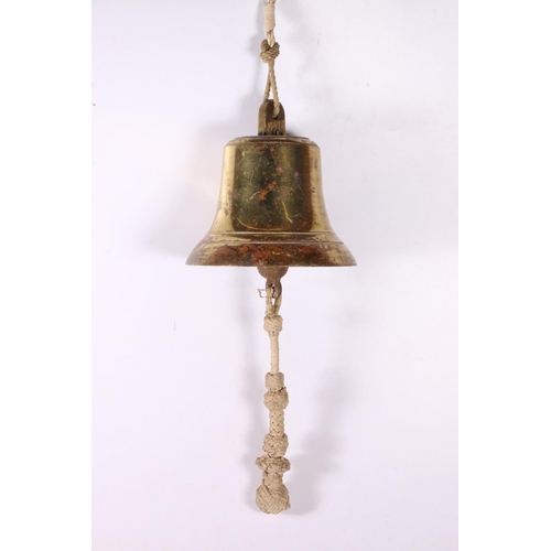 344 - Vintage brass bell.