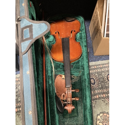 214 - Violin in case