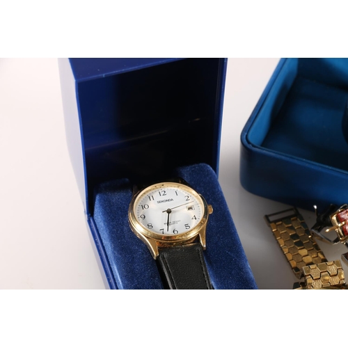 547 - Ladies Rotary wristwatch boxed, a Gents Sekonda wristwatch boxed, and other wristwatches.