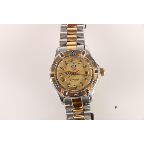 598 - Group of ladies wristwatches, to include silver cased watch, two Lorus, Tag Huer, Seiko and Lantima.... 