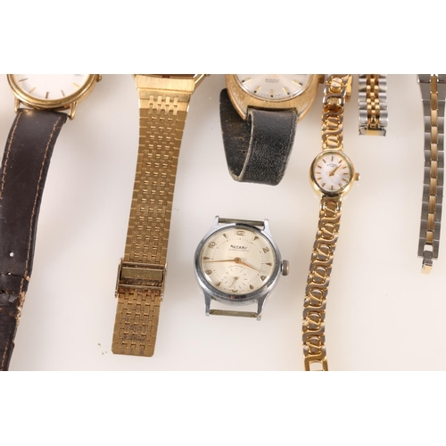 649 - Group of wristwatches to include Citizen, Rotary, etc. 