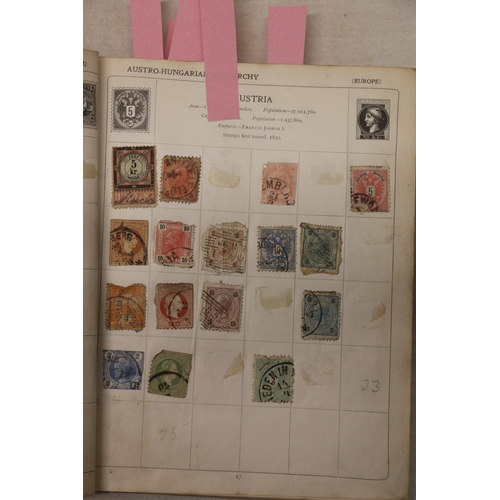 701 - Stamp collection held across four albums and binders, the binders well populated, the older albums p... 