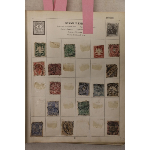 701 - Stamp collection held across four albums and binders, the binders well populated, the older albums p... 