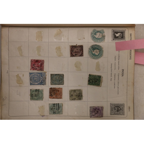 701 - Stamp collection held across four albums and binders, the binders well populated, the older albums p... 