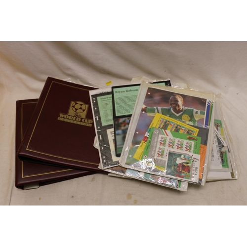 716 - Westminster The World Cup Collection 1990 'Italia '90' stamp collection including sheetlets, mint st... 