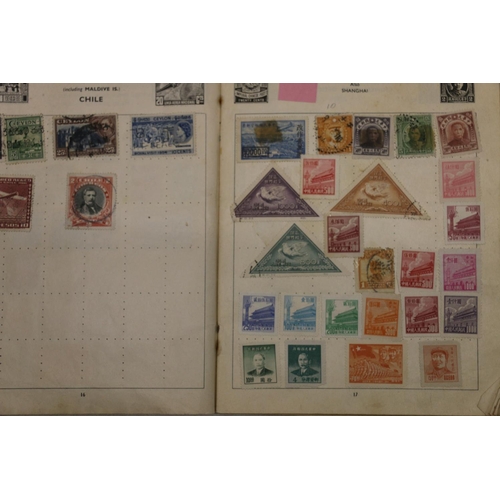 719 - Stamp collection held in a Stanley Gibbons Super-Jet album including GB Vic penny reds, HONG KONG, G... 