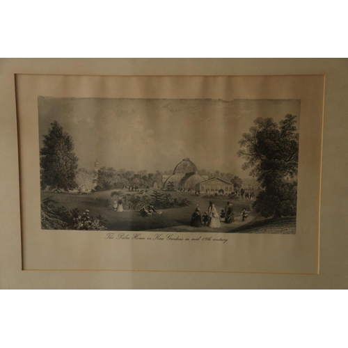 464 - WILLIAM WOOLLETT after JAMES KIRBY, South Side of the Ruins of Kew, print, 28cm x 43cm, in Hogarth s... 