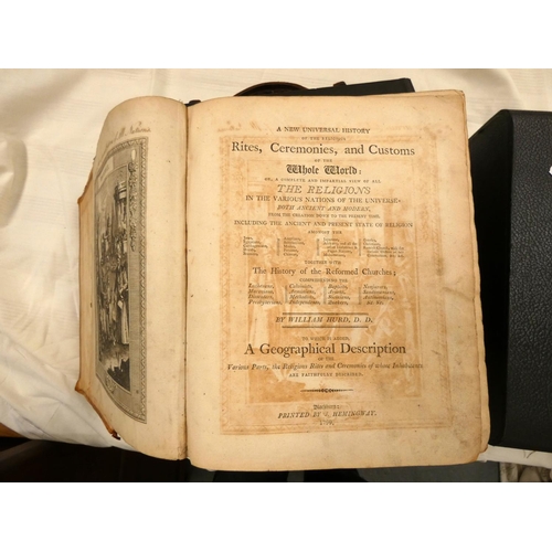 244 - 1799 ceremonies and customs of the whole world book.