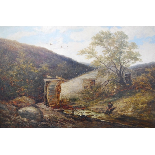 50 - Rolland Snr (British, 20th Century)Watermill near Towyn, North WalesSigned and titled, oil on c... 