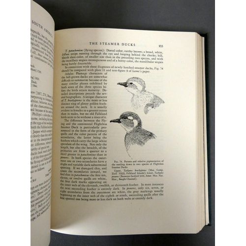 37 - MURPHY ROBERT C.  Oceanic Birds of South America. 2 vols. Col. plates by Francis Jaques, p... 